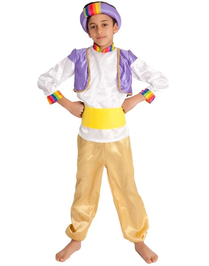 Hurly-Burly Boys Aladdin Genie Costume 3 Hurly-Burly Boys Aladdin Genie Costume