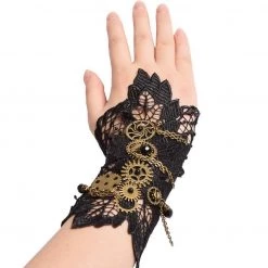 AnneCart Steampunk Lace Wrist Cuff (E)