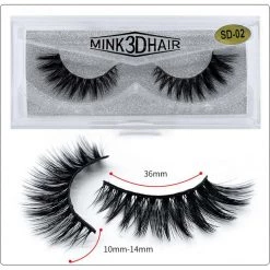 DHGate Mink False Eyelashes #02 Hair & Beauty