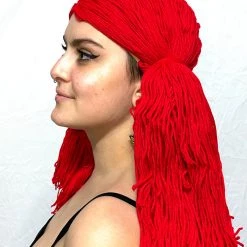 Cut Price Red Rag Doll Wig