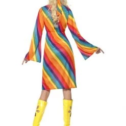Smiffys Rainbow Hippie Costume