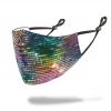 DHGate Sequin Rainbow Face Mask