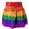 Trademart Women's Rainbow Sequin Skirt
