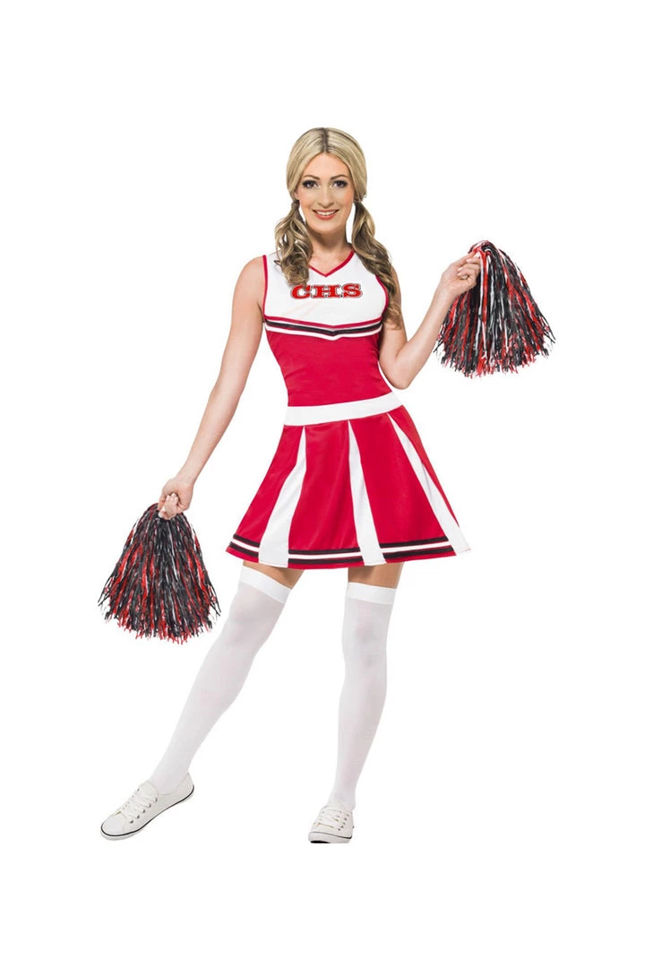 Smiffys Back To School Cheerios Cheerleader Costume 3 Smiffys Back To School Cheerios Cheerleader Costume