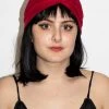 Jacky Wang Dark Red Turban