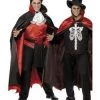 Smiffys Halloween Vampire And Skeleton Reversible Mens Costume