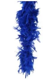 AnneCart Royal Blue Feather Boa 3 AnneCart Royal Blue Feather Boa