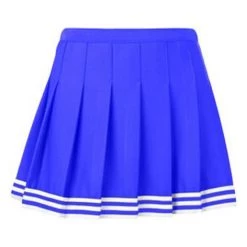 Hurly-Burly Skirts Royal Blue Tennis Pleat Skirt