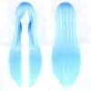 DHGate Anime & Video Games Light Blue Long Straight Cosplay Wig