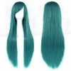 DHGate Teal Long Straight Cosplay Wig Anime & Video Games