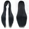 DHGate Black Long Straight Cosplay Wig Anime & Video Games
