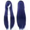 DHGate Deep Blue Long Straight Cosplay Wig Anime & Video Games