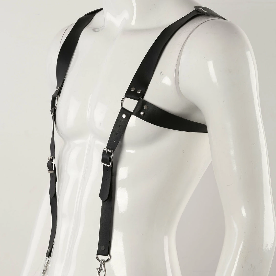 AnneCart Men's Shoulder Harness With Suspenders Belts & Harnesses 5 AnneCart Men's Shoulder Harness With Suspenders Belts & Harnesses