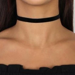 Craft Chokers Black Velvet Choker