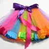 Hurly-Burly Tutus & Petticoats Ribbon Trim Rainbow Tutu