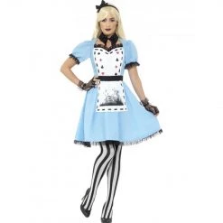 Smiffys Adults Dark Alice In Wonderland Costume