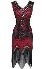 Best Dance Red 1920's Great Gatsby Dress