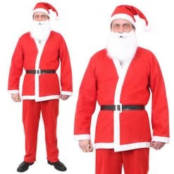 Trademart Budget Men's Santa Costume Christmas Costumes