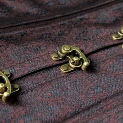 Malltop Brown Halter Steampunk Corset 9 Malltop Brown Halter Steampunk Corset