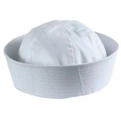 Sweidas White Sailor Gob Cap Uniforms