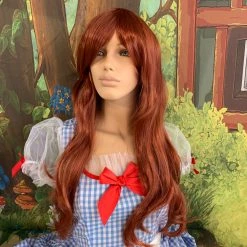 Bell's Wigs Deluxe Chestnut Brown Long Wavy Wig