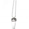 Shock Culture Jewellery Silver Saw Necklace
