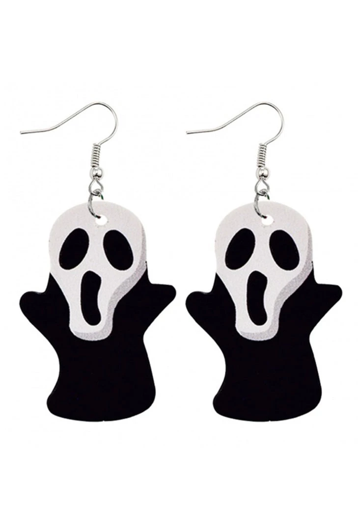 8Seasons Findings Leather Scream Earrings Jewellery 3 8Seasons Findings Leather Scream Earrings Jewellery