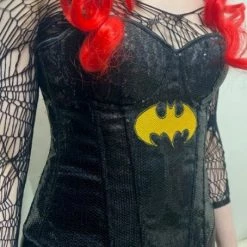 Rubies Batman Sequin Corset Corsets 5 Rubies Batman Sequin Corset Corsets