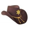 Trademart Adults Brown Sheriff Hat 2 Trademart Adults Brown Sheriff Hat