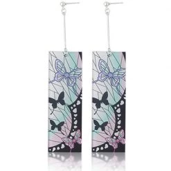Instyles Demon Slayer Shinobu Kocho Earrings Jewellery