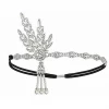 Annecart Silver Crystal Tassel Headband