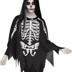 Hurly-Burly Skeleton Poncho