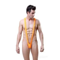 AnneCart Bucks Party Costumes Orange Mankini