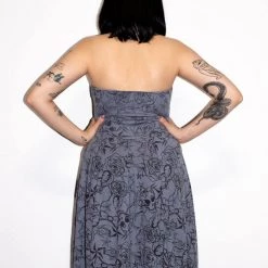 Shock Culture Grey Nautical Star & Skull Dress