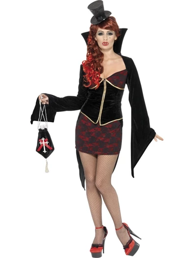Hurly-Burly Vampire Mini Dress Halloween 3 Hurly-Burly Vampire Mini Dress Halloween
