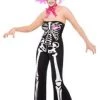 Smiffys Sassy Skeleton Costume