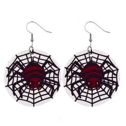 8Seasons Findings Spider Web Earrings