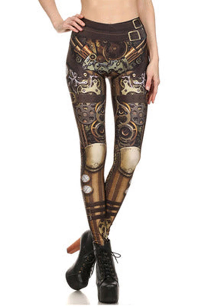 AnneCart Cogs And Clocks Steampunk Leggings 3 AnneCart Cogs And Clocks Steampunk Leggings
