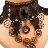 AnneCart Steampunk Gothic Lace Choker (D) Chokers