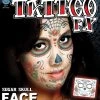 Tinsley Special FX Makeup Sugar Skull Full Face Tattoo