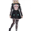 Hurly-Burly Adults Sugar Skull Sweetie Costume