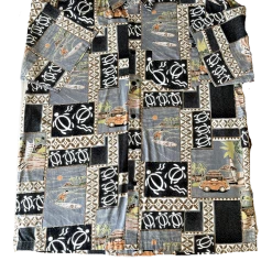 Unknown Surfer Blue Hawaiian Shirt Men's