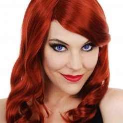 TomFoolery Scarlett Red Wig