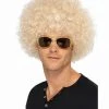 Malltop Wigs Blonde Curly Afro Party Wig