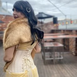 Annecart Corsets Champagne Steel-Boned Underbust Corset