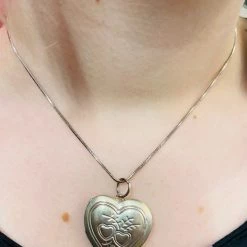 Hurly-Burly Jewellery Silver Heart Locket