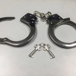 Gold Star Toy Metal Handcuffs Weaponry