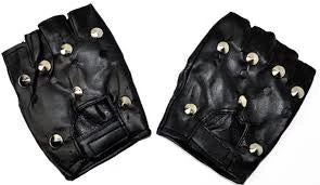 TomFoolery Unisex Biker Stud Gloves 5 TomFoolery Unisex Biker Stud Gloves