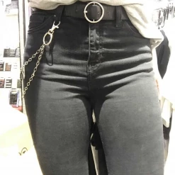 Craft Steampunk Silver Double Wallet Chain 7 Craft Steampunk Silver Double Wallet Chain