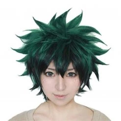 Jocelyn Luo Anime & Video Games My Hero Academia Izuku Midoriya Green Wig